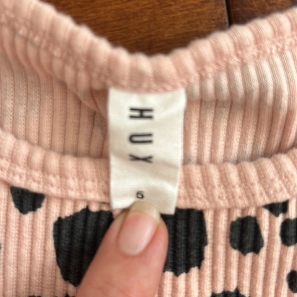 Hux Staycation Ocelot Rib Knit Shirt - Picture 6 of 8